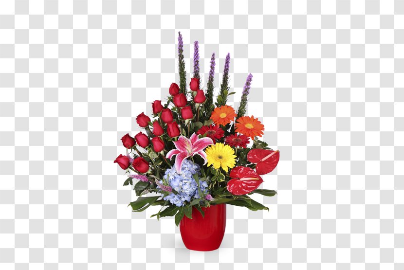 Floral Design Cut Flowers Flower Bouquet Flowerpot - Pink Family - Arreglo Transparent PNG