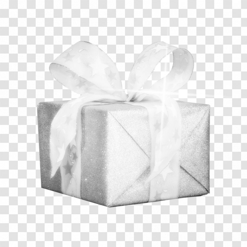 Paper White Gift Transparent PNG