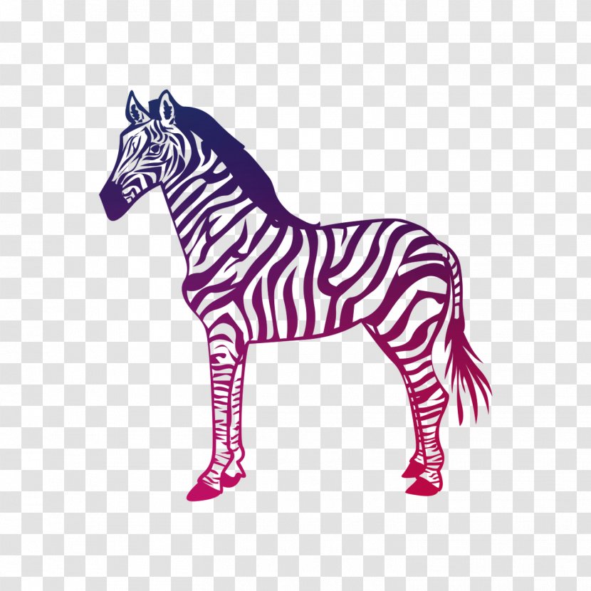 Vector Graphics Image JPEG Clip Art - Animal Figure - Zebra Transparent PNG