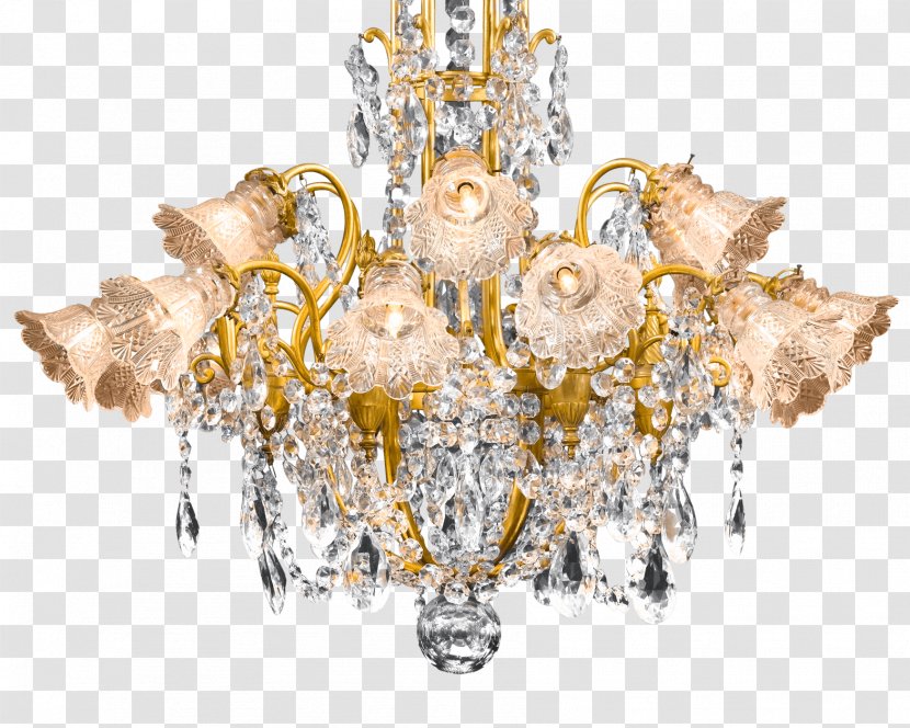 Chandelier Baccarat Lighting Crystal - Light Fixture - Religious Style Transparent PNG