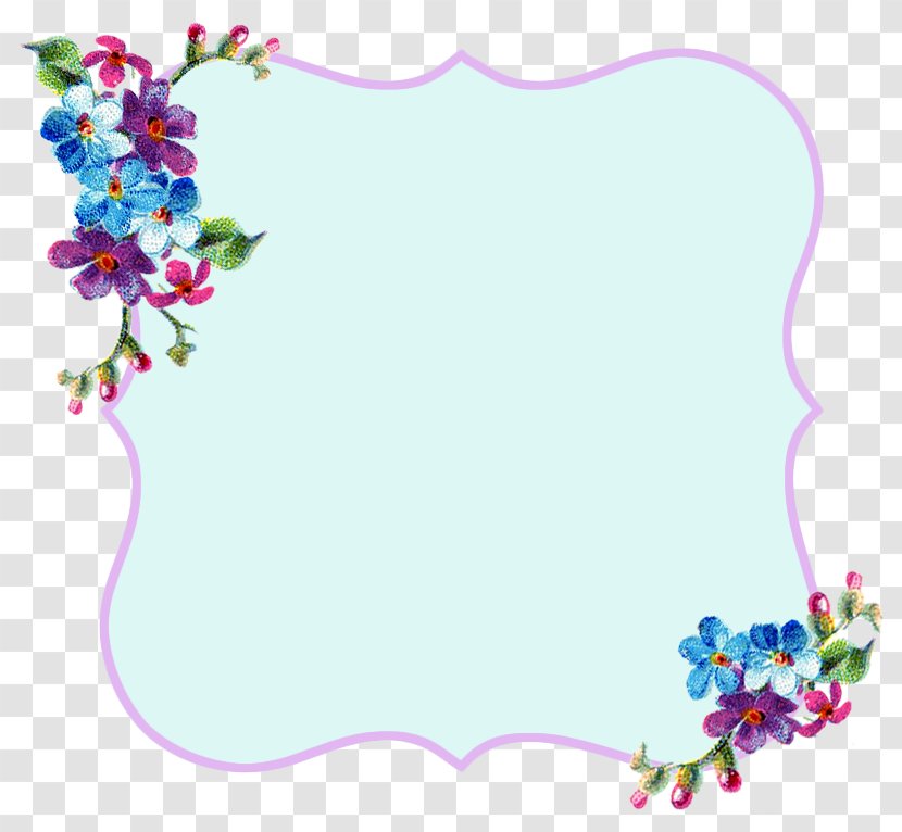 Picture Frames Molding Clip Art - Flowering Plant - Free Birthday Transparent PNG