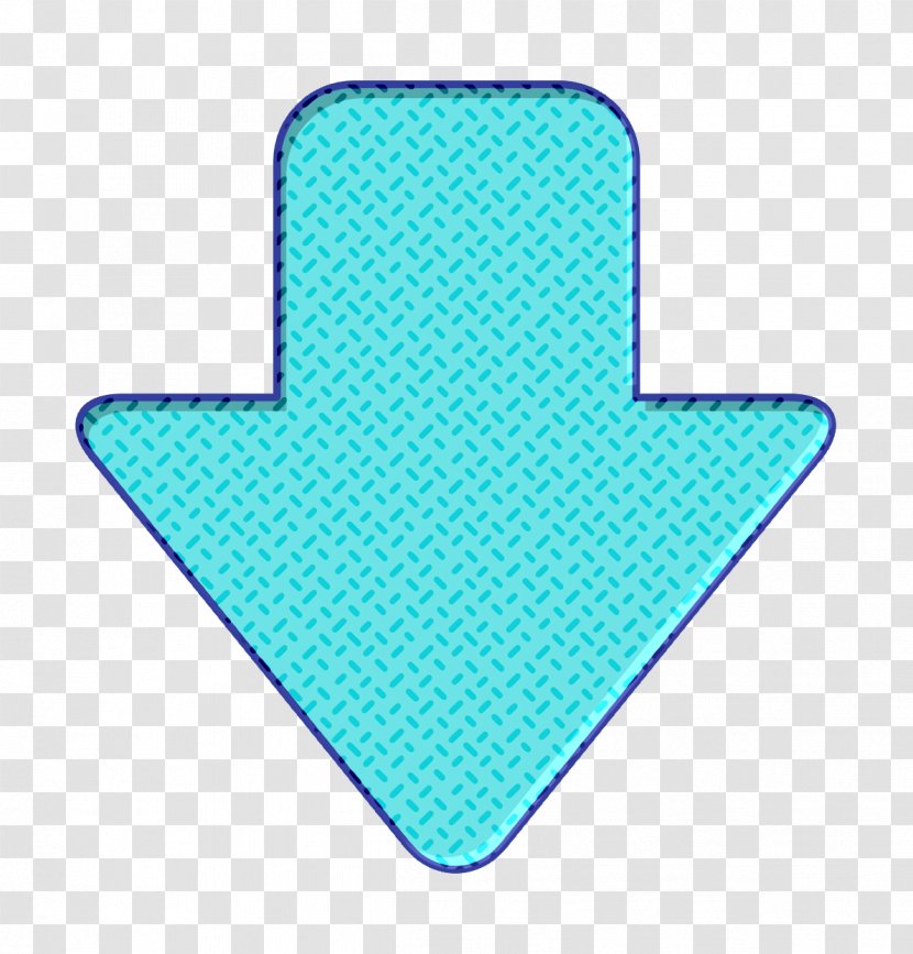 Arrow Icon Download Fez - Azure - Symbol Electric Blue Transparent PNG