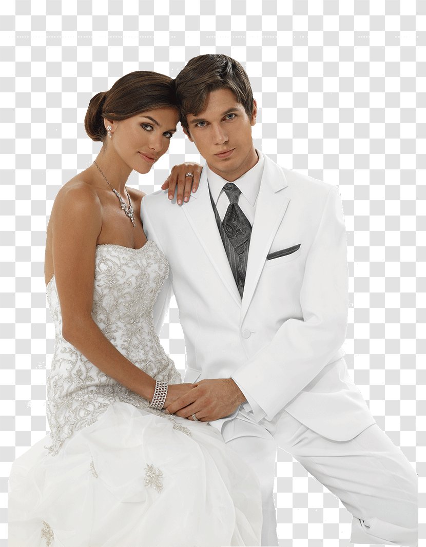 Wedding Dress Tuxedo Formal Wear Suit - Photo Shoot - Bridal Sarees Chicago Transparent PNG