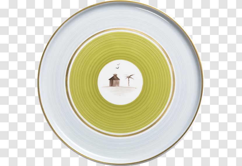 Plate Saucer Green Tableware Transparent PNG