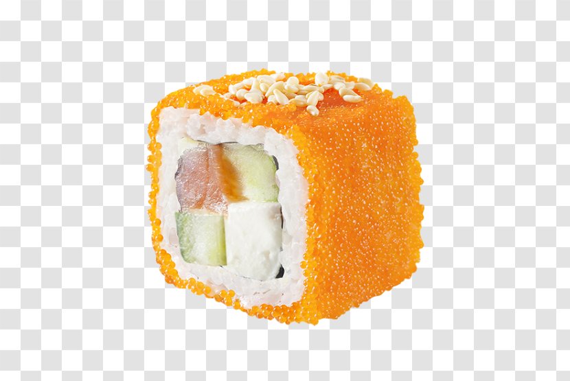 California Roll Sushi Smoked Salmon Makizushi Philadelphia Transparent PNG