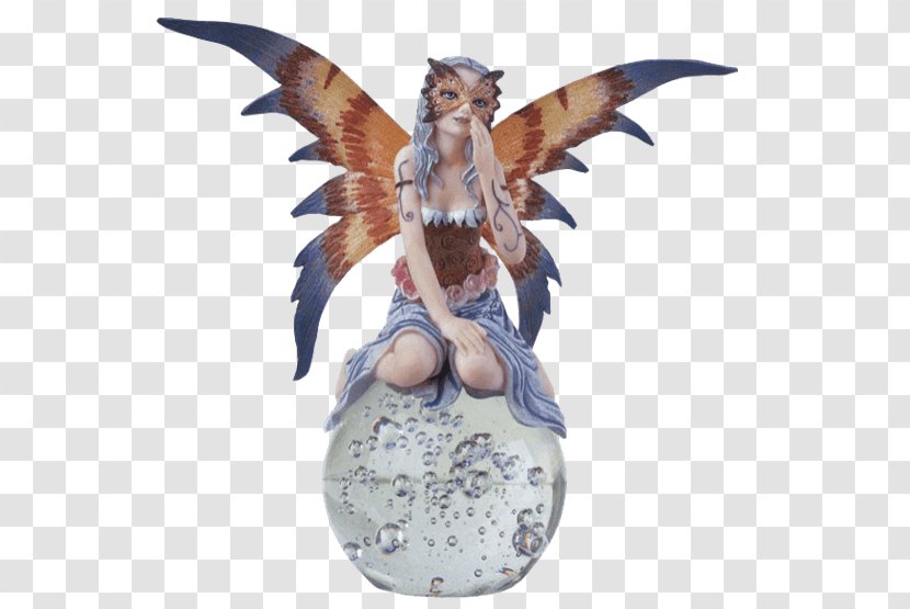 Crystal Ball Fairy Figurine Pixie - Statue Transparent PNG