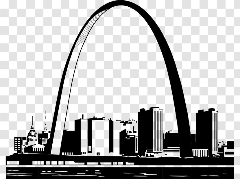 Gateway Arch Cities: Skylines Clip Art - Brand - Silhouette Transparent PNG