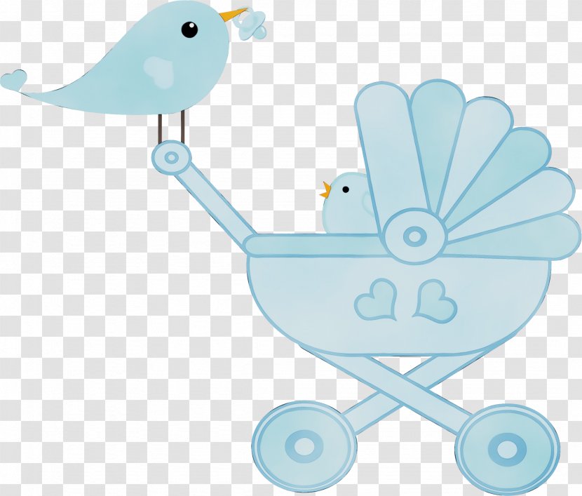 Cartoon Baby Bird - Transport - Ciconiiformes Transparent PNG