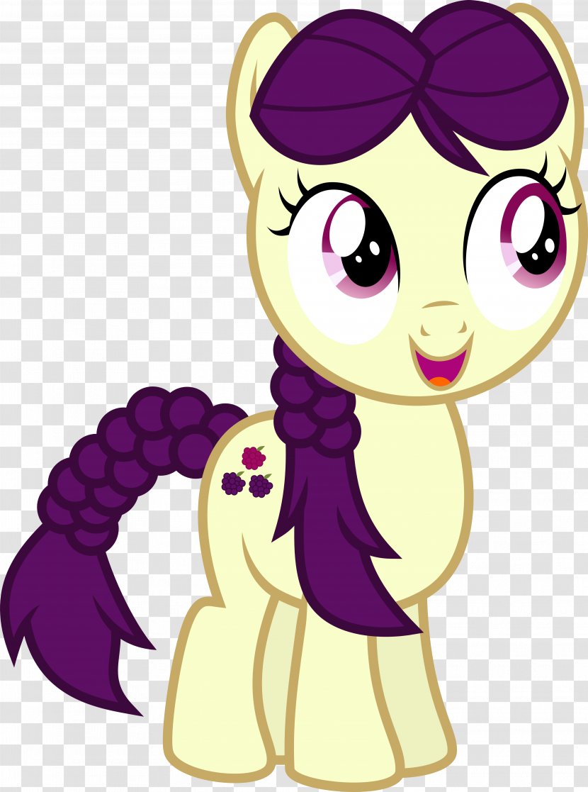 Pony Applejack Boysenberry Clip Art - Flower - Silhouette Transparent PNG