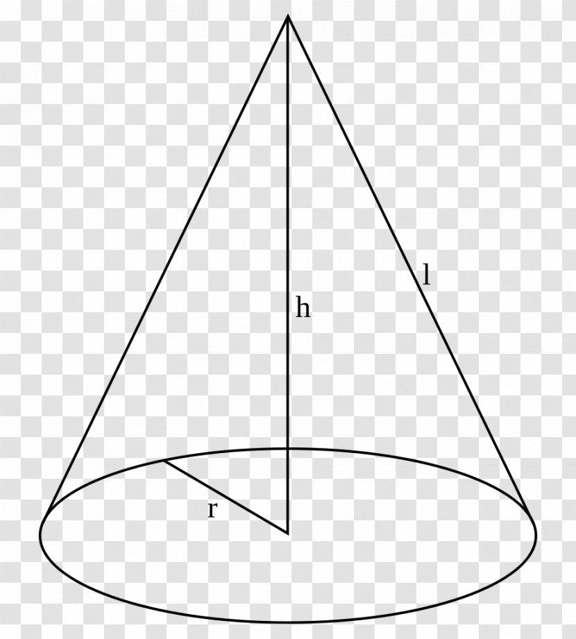 Cone Area Point Solid Of Revolution Volume - Ball Transparent PNG