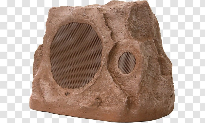 Rock Loudspeaker Earthquake Sound AWS Outdoor Speakers Subwoofer - Limestone Transparent PNG