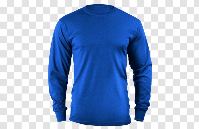 Long-sleeved T-shirt Military - Electric Blue - Aqua Dresses On Sale Transparent PNG