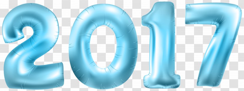 New Year's Eve Party Day Resolution - 2017 Blue Transparent Clip Art Image Transparent PNG