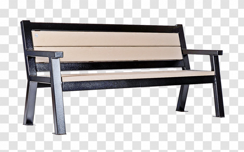 Furniture Bench Outdoor Bench Wood Table Transparent PNG