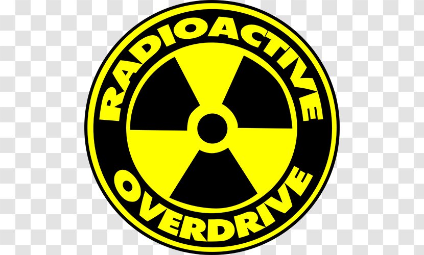 Radioactive Decay Waste Hazard Symbol Nuclear Power Radiation - Fallout - Stencil Transparent PNG