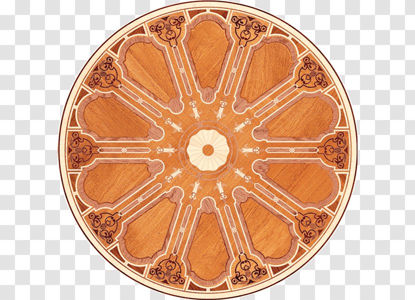 Copper Brown Circle - Imperial Palace Transparent PNG