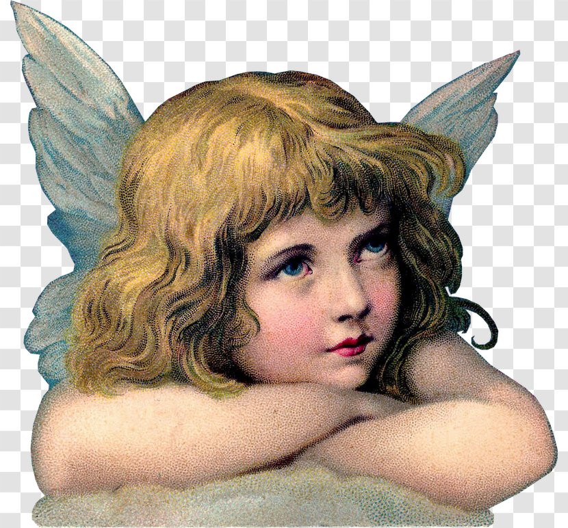 Paper Cherub Vintage Etsy Clip Art - Face Transparent PNG