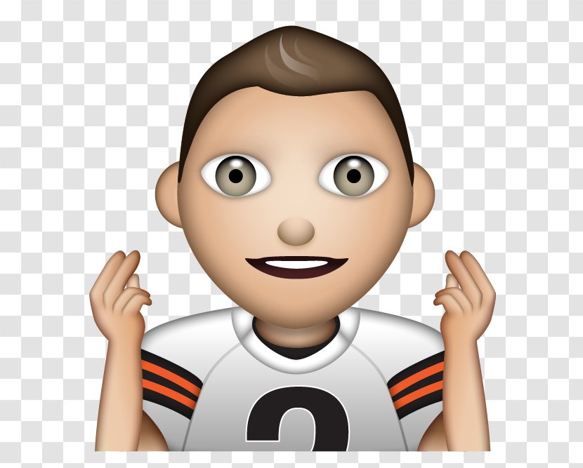 Cleveland Browns NFL Emoji American Football Fantasy - Heart Transparent PNG