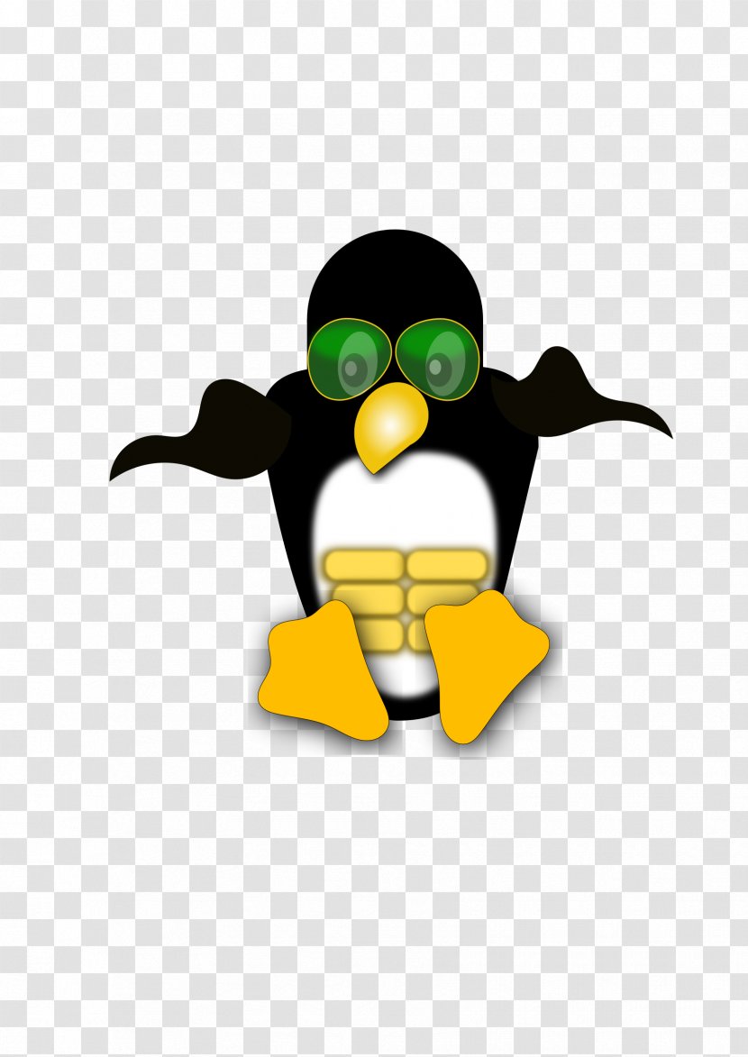 Penguin Linux Logo Tux Clip Art Transparent PNG