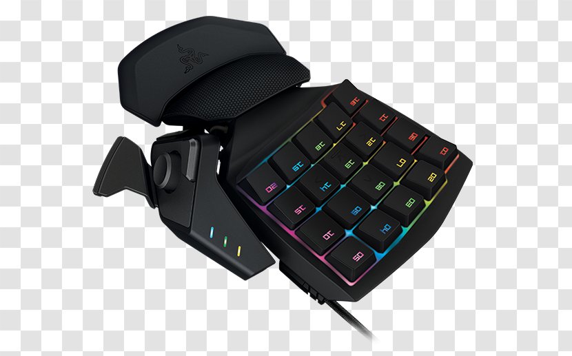 Computer Keyboard Razer Orbweaver Elite Keypad Gaming Chroma Inc. Transparent PNG