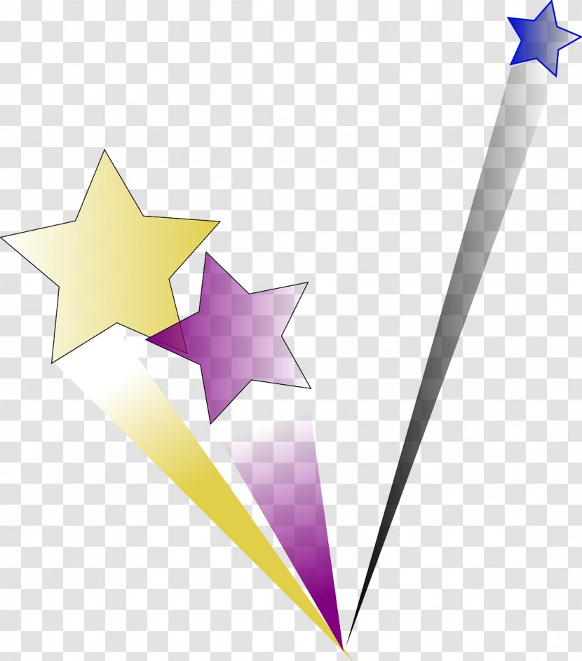 Star Night Sky Clip Art - Drawing Transparent PNG
