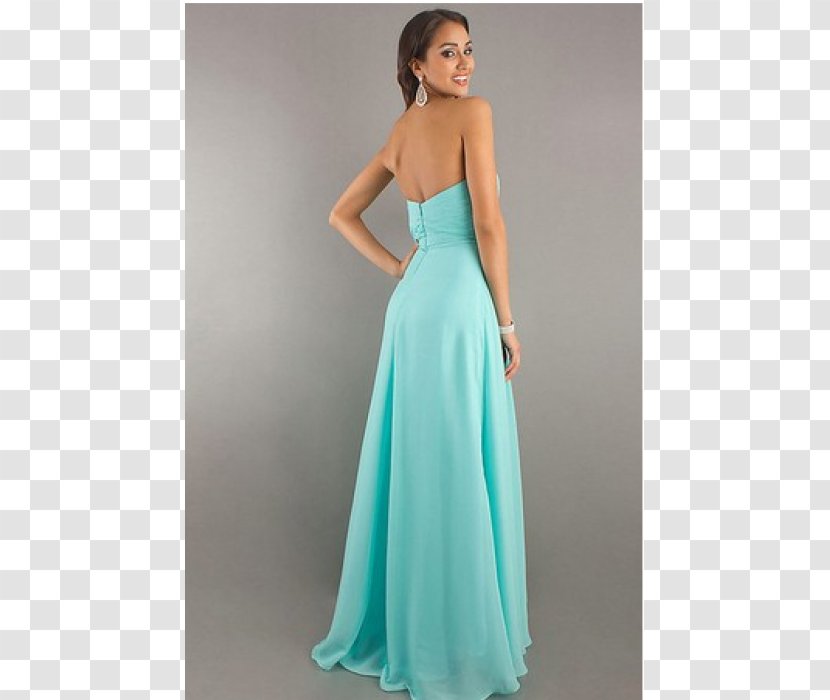 Party Dress Evening Gown Cocktail Clothing - Chiffon Transparent PNG