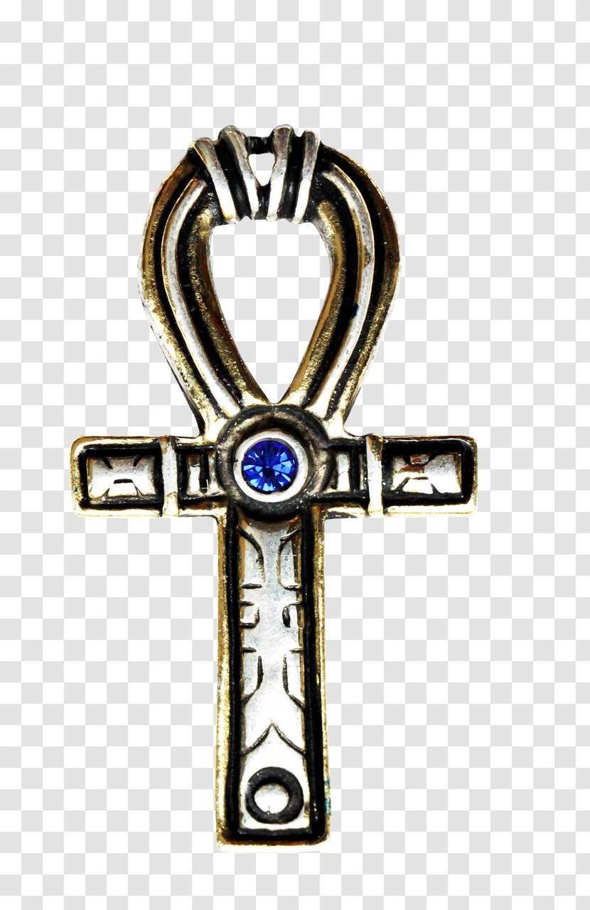 Earring Ancient Egypt Pendant Ankh Amulet - Necklace Transparent PNG