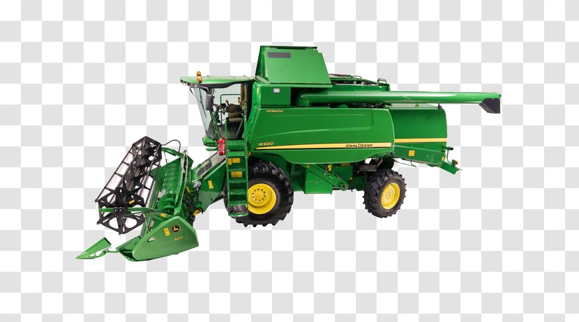 John Deere Service Center Combine Harvester Kombajn Rolniczy Machine - Reaper - Threshing Transparent PNG