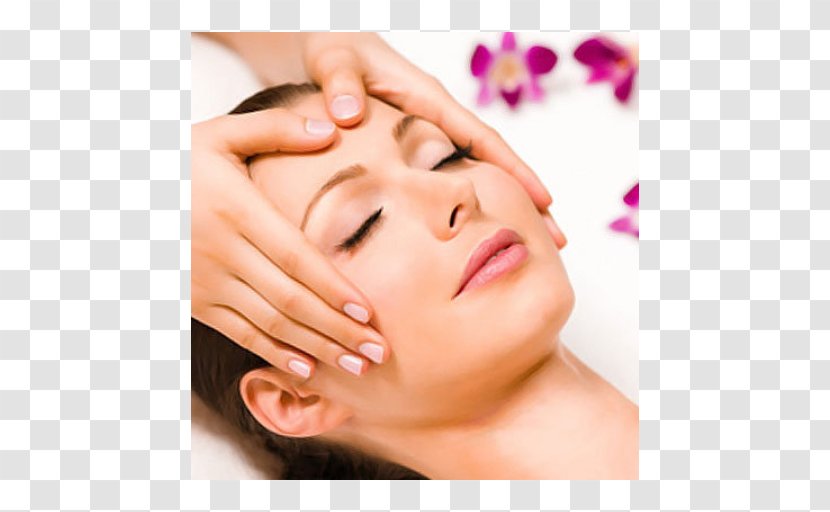 Beauty Parlour Day Spa Facial Massage - Eyelash - Head Transparent PNG