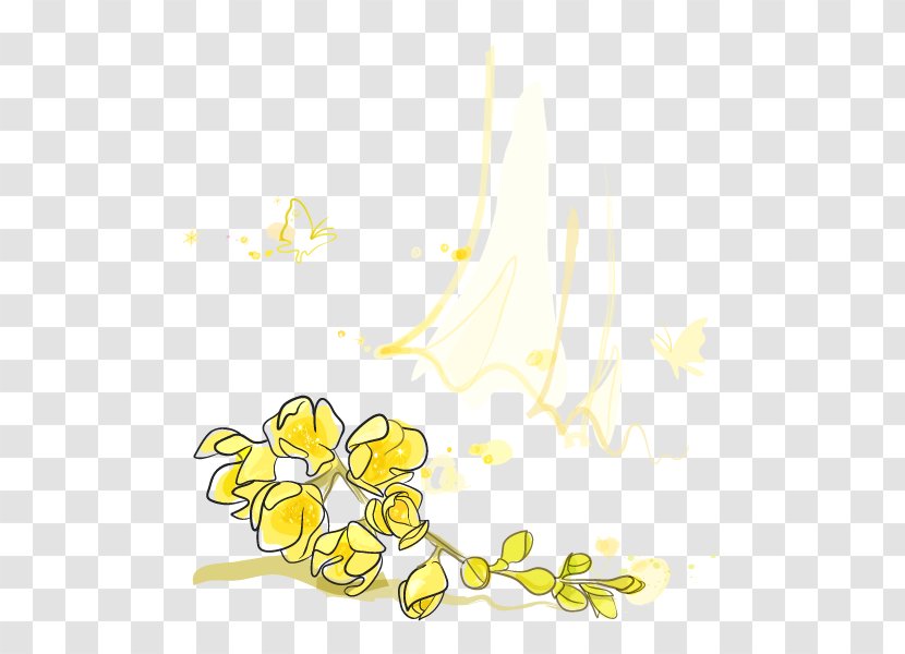 Sweet Osmanthus Image Illustration Vector Graphics - Art - Amarelo Ornament Transparent PNG