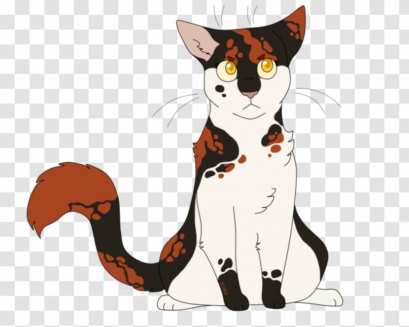 Kitten Whiskers Cat Warriors Paw - Fictional Character - Dark Clouds And Sun Transparent PNG