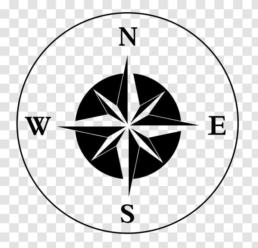 Compass William Fleming High School North - White Transparent PNG