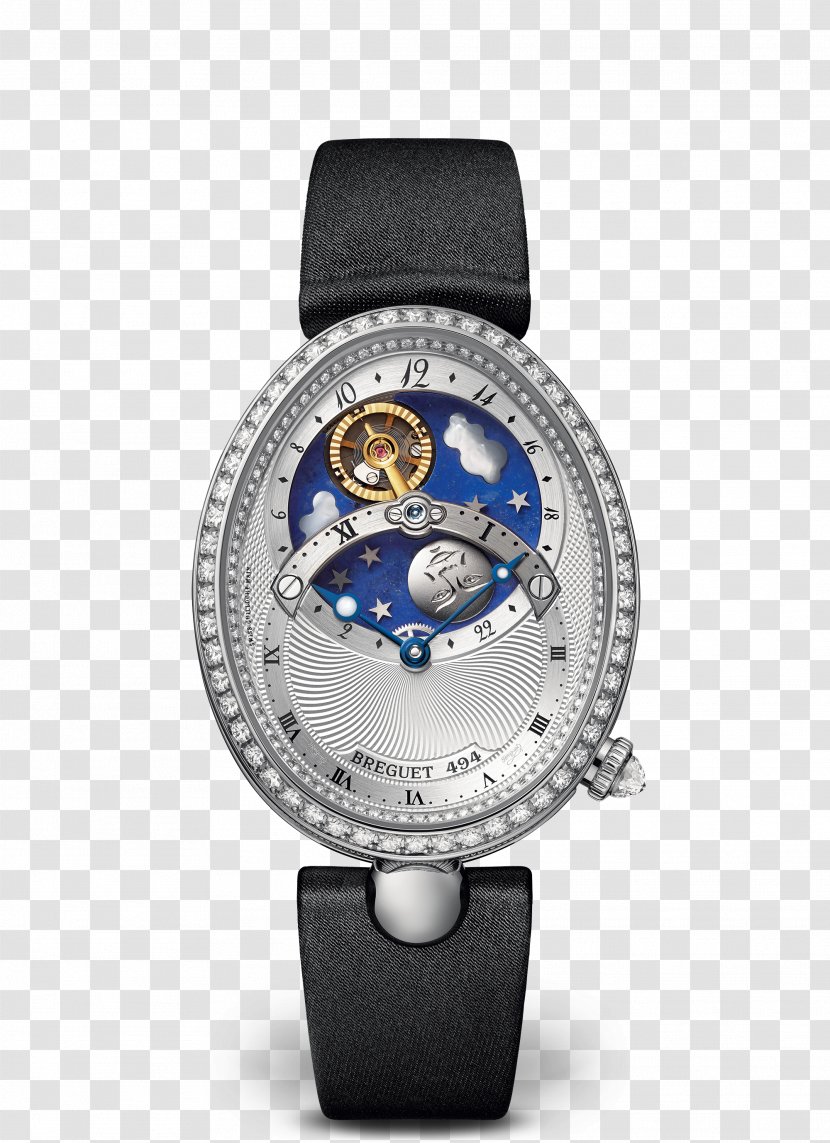 Breguet Naples Watch Clock Białe Złoto - Strap Transparent PNG