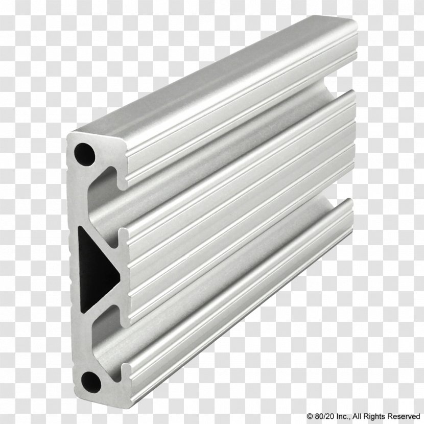 Steel 80/20 T-slot Nut Extrusion Aluminium - Frame - Aluminum Profile Transparent PNG