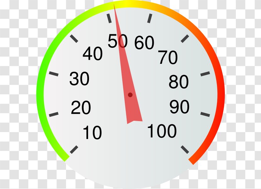 Car Tachometer Speedometer Odometer Clip Art - L Transparent PNG