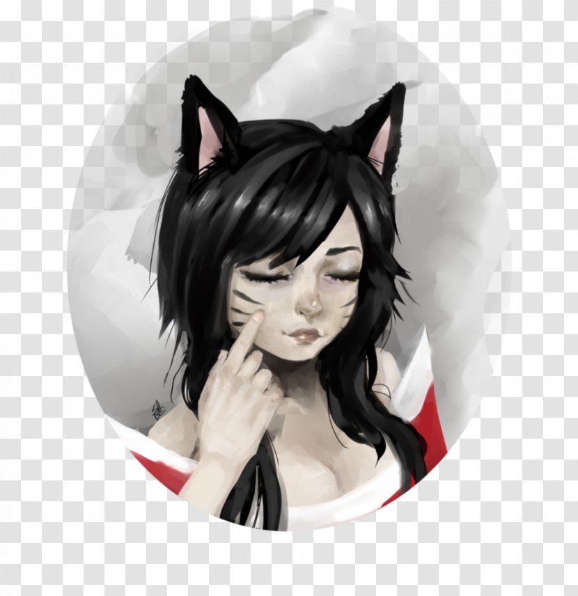 Black Hair Character Brown Model Transparent PNG