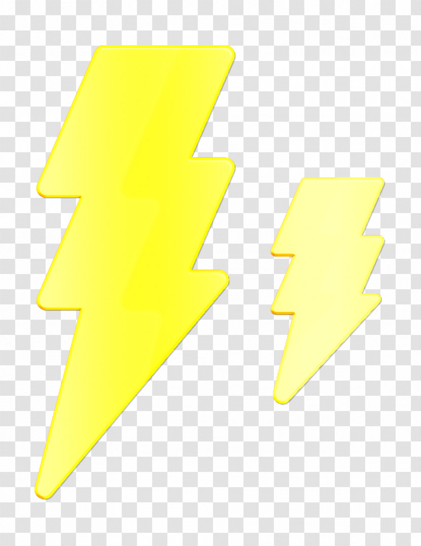 Weather Icon Thunder Icon Transparent PNG