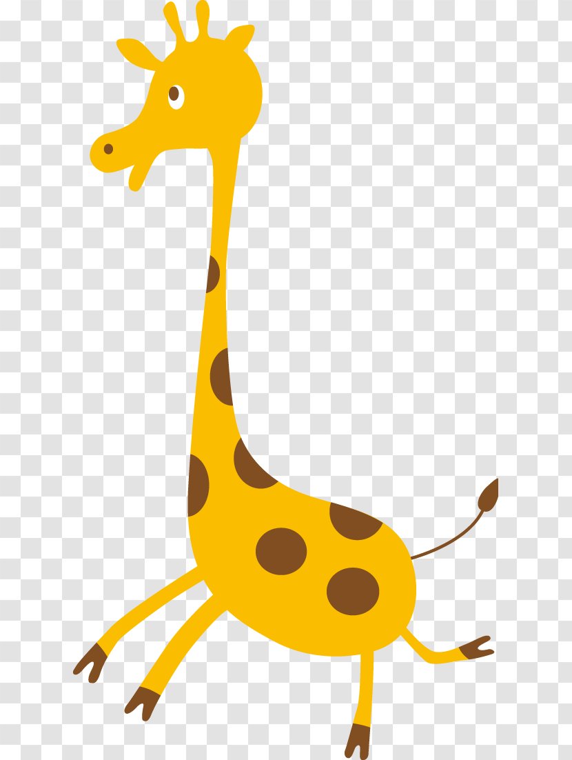 Giraffe Animal Comprarpegatinas.com Clip Art - Child - Cute Cartoon Animals Transparent PNG
