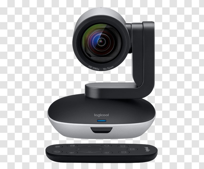 Pan–tilt–zoom Camera Full HD Webcam 1920 X 1080 Pix Logitech PTZ Pro Stand 1080p Video Cameras - Output Device Transparent PNG