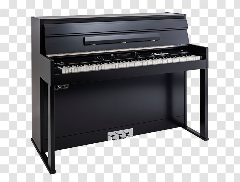 Digital Piano Blüthner Electric Upright - Electronic Instrument - Continental Crown Material Transparent PNG