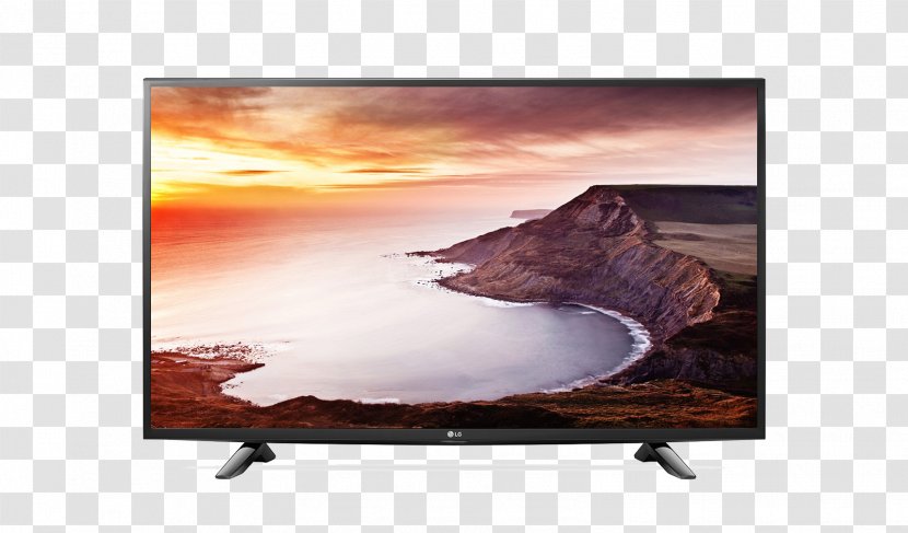 LG LED-backlit LCD 1080p High-definition Television Smart TV - Multimedia - 4-core CPU Support Wall Transparent PNG