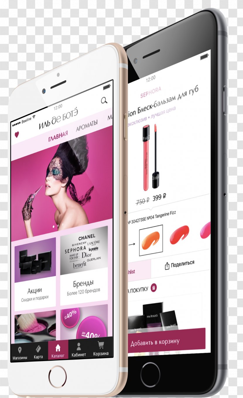 Feature Phone Sephora Smartphone E-commerce Cosmetics - Communication Device Transparent PNG