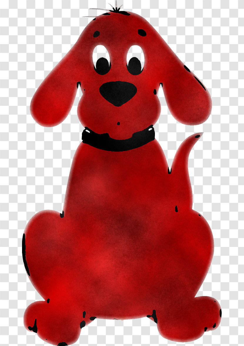 Red Stuffed Toy Toy Dog Toy Animal Figure Transparent PNG