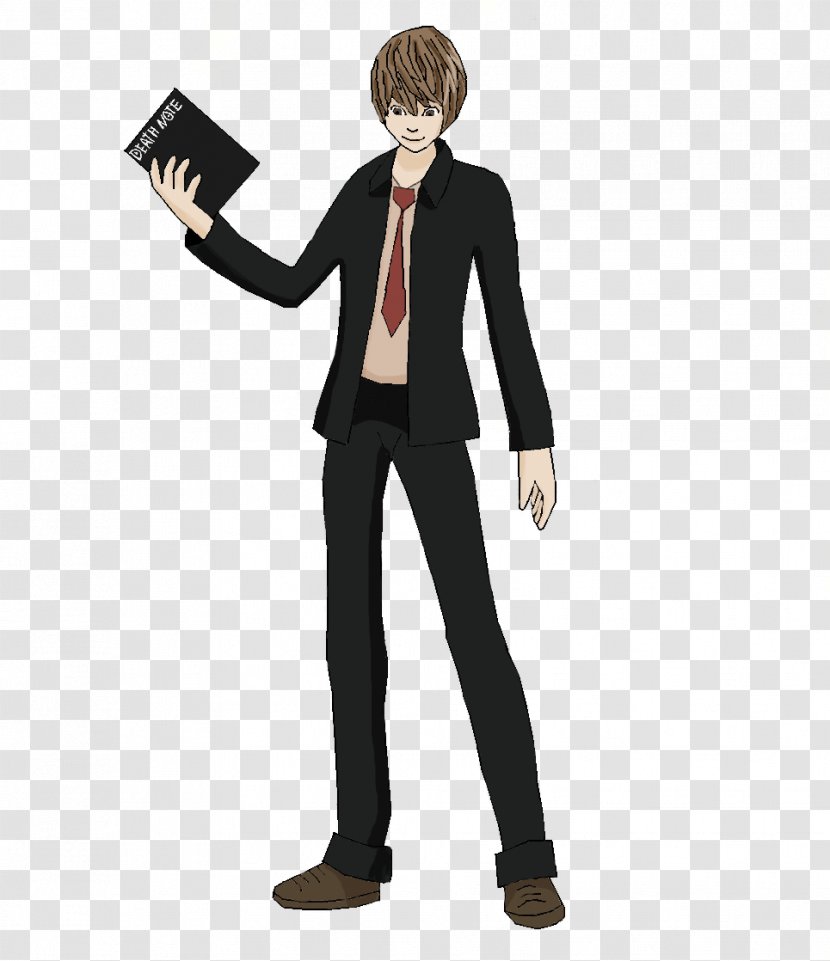 Light Yagami Rem Ryuk Near - Watercolor - Body Transparent PNG