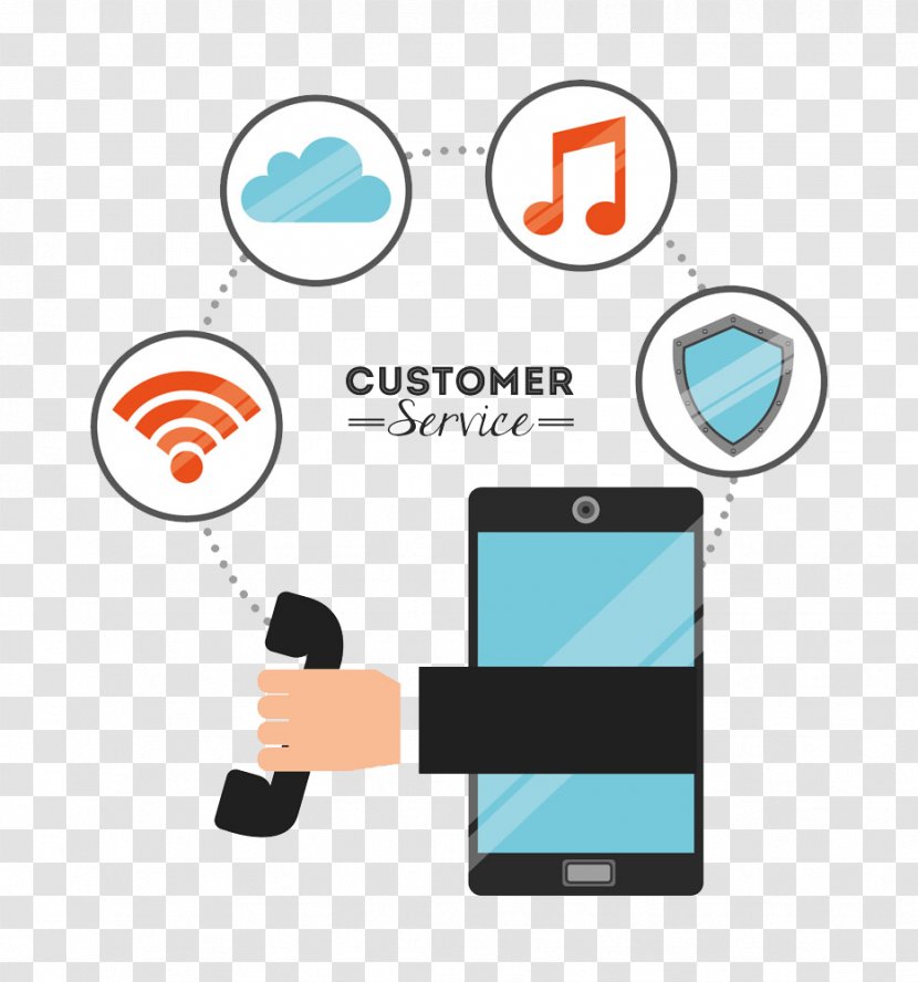 Internet Customer Service Icon - Phone Transparent PNG