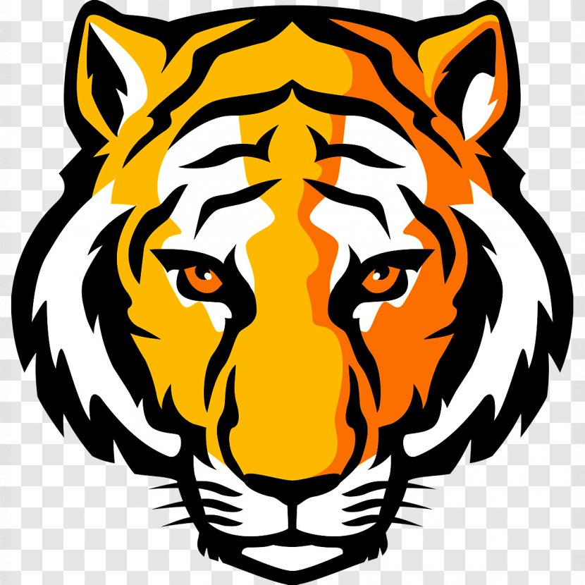 DePauw University Tigers Football Wittenberg Men's Basketball Wabash College - Artwork - Lions Head Transparent PNG