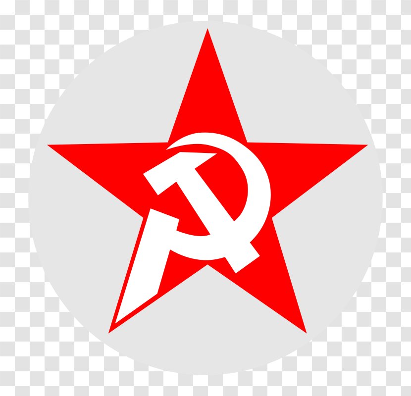 Soviet Union Hammer And Sickle Communism Clip Art - Point Transparent PNG