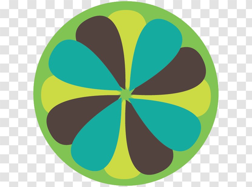 Shamrock Green Symmetry Pattern - Leaf Transparent PNG