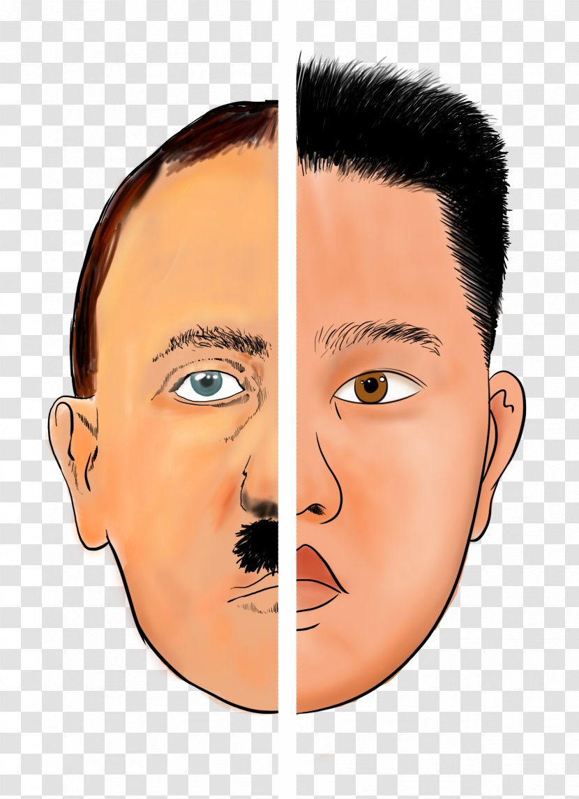 Ear Cheek Chin Eye Forehead - Cartoon - Mao Zedong Look Transparent PNG