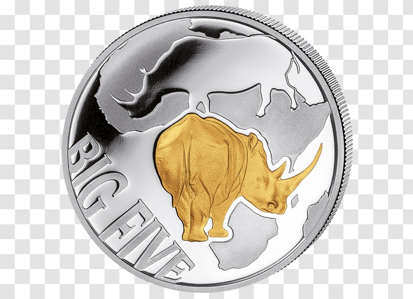 Coin Silver Fauna Elephantidae Mammoth Transparent PNG
